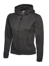 Uneek UC505 300GSM Women's Polyester Cotton Ladies Classic Full Zip Hooded Sweatshirt