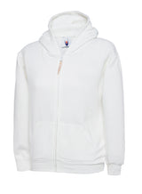 Uneek UC506 300GSM Children Polyester Cotton Childrens Classic Full Zip Hooded Sweatshirt