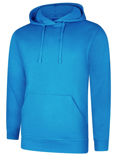 Uneek UC509 280GSM Unisex Cotton Polyester Deluxe Hooded Sweatshirt