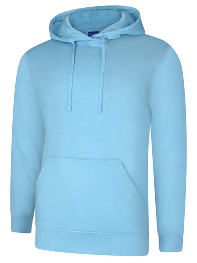 Uneek UC509 280GSM Unisex Cotton Polyester Deluxe Hooded Sweatshirt