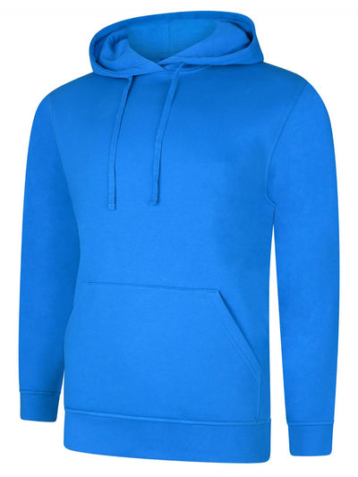 Uneek UC509 280GSM Unisex Cotton Polyester Deluxe Hooded Sweatshirt