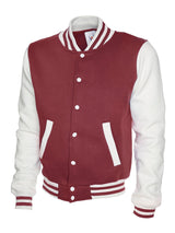 Uneek UC525 300GSM Unisex Polyester Cotton "Mens Varsity Jacket "