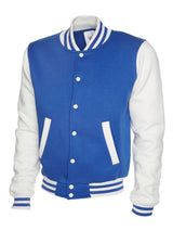 Uneek UC525 300GSM Unisex Polyester Cotton "Mens Varsity Jacket "