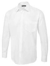 Uneek UC713 120GSM Unisex Polyester Cotton Men's Long Sleeve Poplin Shirt
