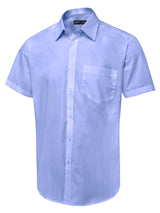 Uneek UC714 120GSM Unisex Polyester Cotton Men's Short Sleeve Poplin Shirt