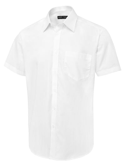 Uneek UC714 120GSM Unisex Polyester Cotton Men's Short Sleeve Poplin Shirt