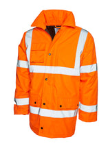 Uneek UC803 0GSM Unisex Polyester Road Safety Jacket