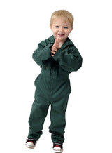 Polycotton Unisex-Children Boilersuit Overalls Coverall, Size 34, Red