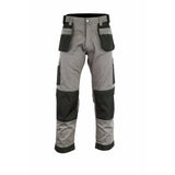 IBEX Multi Pockets Men's Combat Cargo Work Trousers with Knee Pad Pockets, Available in Full Black and Grey Colours